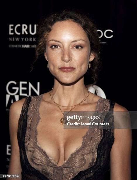 Lola Glaudini during Gen Art's Eighth Annual Styles International Design Competition 2006 - Arrivals and Front Row at Hammerstein Ballroom in New...