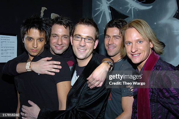 Cast of "Queer Eye For the Straight Guy" - Jai Rodriguez, Thom Filicia, Ted Allen, Kyan Douglas and Carson Kressley