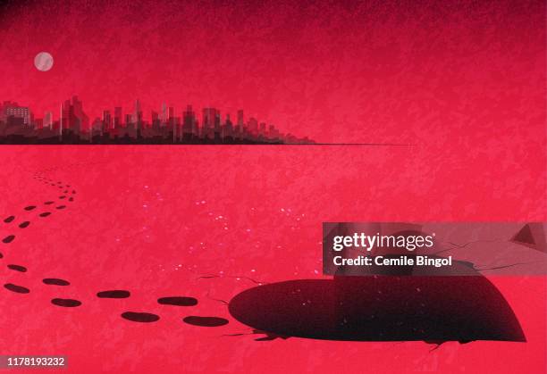 falling into love - sliding down slide stock illustrations