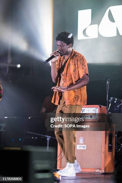 Labrinth attends the Notion Magazine and Bulldog Gin as it celebrates 85 issues and 15 years of music at Troxy in London.