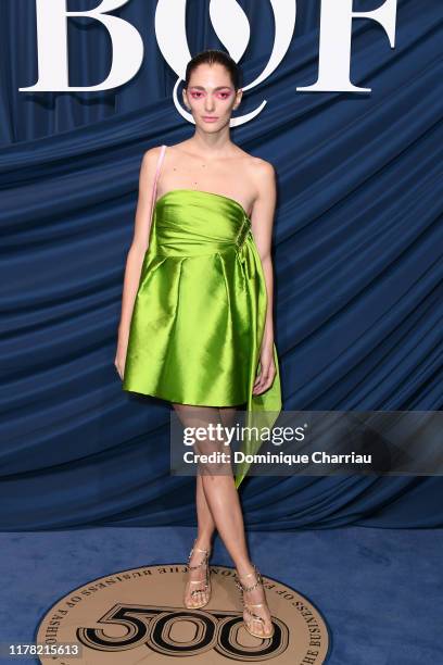 Sofia Sanchez de Betak attends The Business Of Fashion Celebrates The #BoF500 2019 at Hotel de Ville on September 30, 2019 in Paris, France.