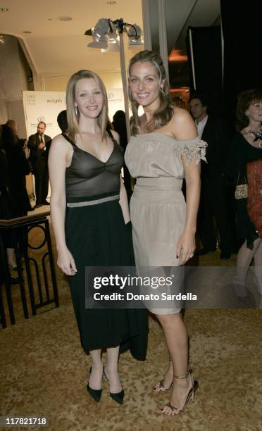 Lisa Kudrow and Jamie Tisch during Saks Fifth Avenues Unforgettable Evening Benefitting EIFs Womens Cancer Research Fund at Regent Beverly...