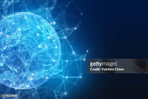 global communication network - futuristic communication stock pictures, royalty-free photos & images