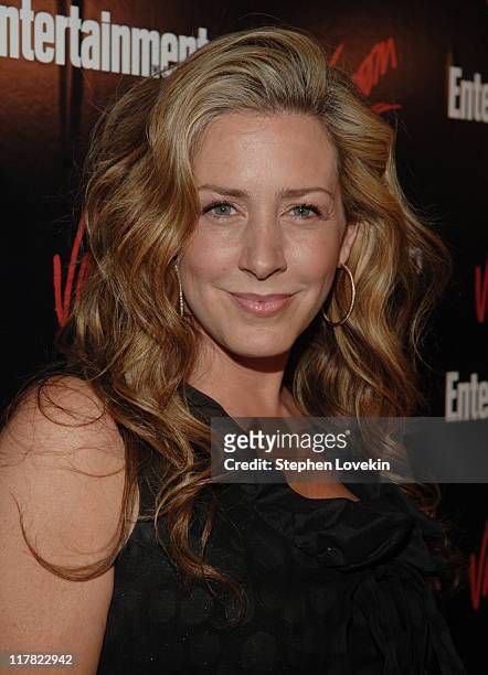 Joely Fisher during Entertainment Weekly/Vavoom 2007 Upfront Party - Red Carpet at The Box in New York City, New York, United States.