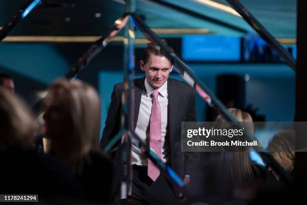 Trainer Chris Walla is pictured during the the barrier draw for the Heineken 3 Metropolitan at Royal Randwick Racecourse on October 01, 2019 in...