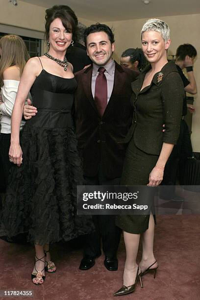 Erica Courtney, Ali Rahimi and Patricia Kelly during Erica Courtney 5th Annual Oscar Party and 20th Anniversary Celebration, Sponsored by Blavod and...