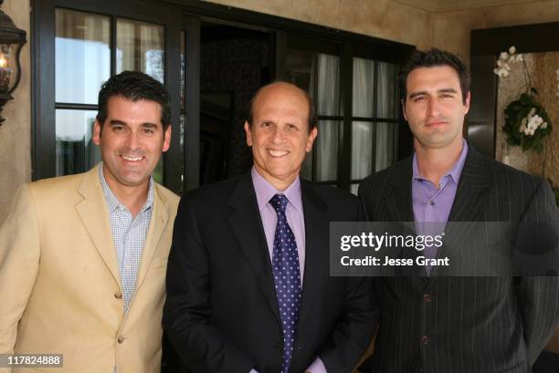 Denis Jubinville, Michael Milken and Paul Vitagliano