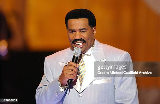 Host Steve Harvey during 2003 Essence Awards - Show at The Kodak Theater in Los Angeles, California, United States.