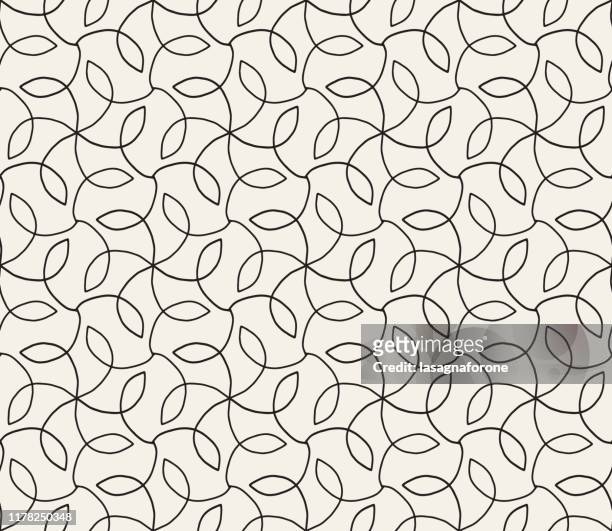 hand drawn seamless floral vector pattern - floral pattern stock illustrations