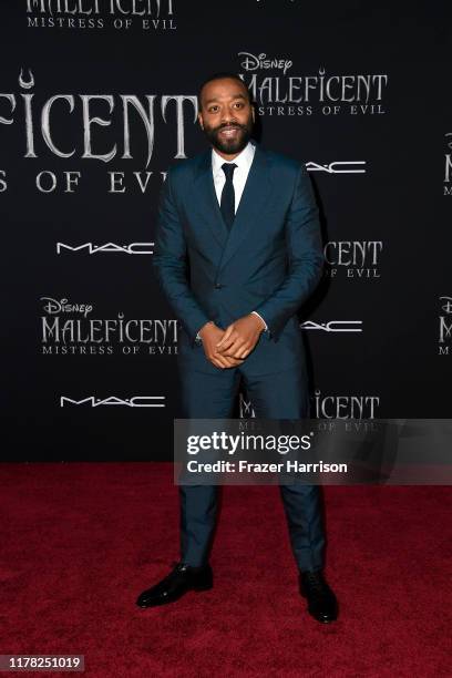 Chiwetel Ejiofor attends the World Premiere of Disney's “Maleficent: Mistress of Evil" at El Capitan Theatre on September 30, 2019 in Los Angeles,...