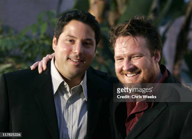 Greg Grunberg and Donal Logue during Children's Defense Fund 14th Annual Beat the Odds Fundraiser - Red Carpet at Beverly Hills Hotel in Beverly...