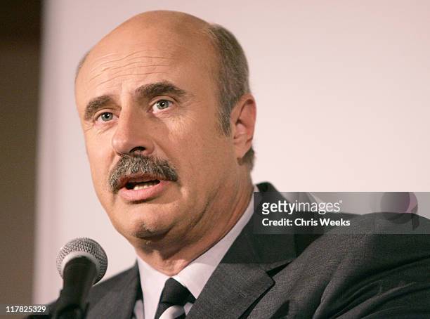 Dr. Phil McGraw during Children's Defense Fund 14th Annual Beat the Odds Fundraiser - Inside at Beverly Hills Hotel in Beverly Hills, California,...