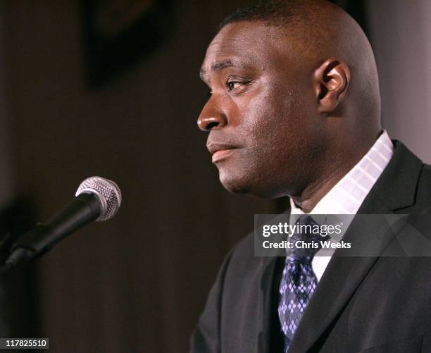 Antwone Fisher during Children's Defense Fund 14th Annual Beat the Odds Fundraiser - Inside at Beverly Hills Hotel in Beverly Hills, California,...