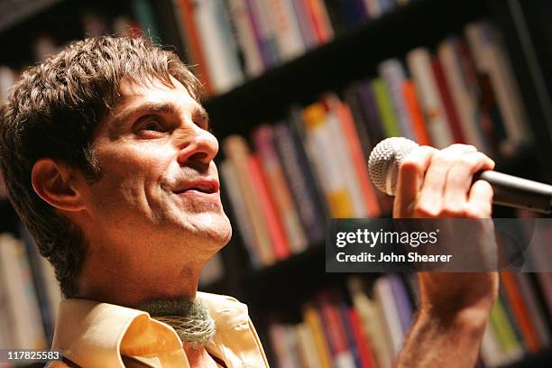 Perry Farrell during The Doors 40th Anniversary Celebration - Reading with John Densmore and Perry Farrell at Book Soup in Hollywood, California,...