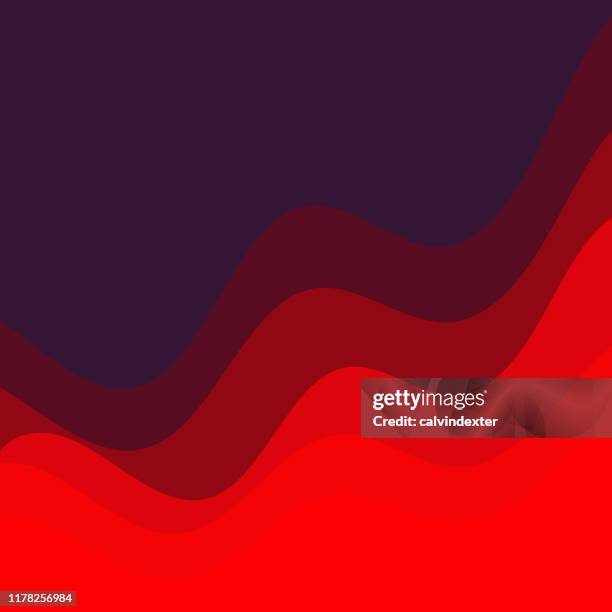 hintergrund mit bewegung und lebendigen farben - quadratisch-komposition stock-grafiken, -clipart, -cartoons und -symbole