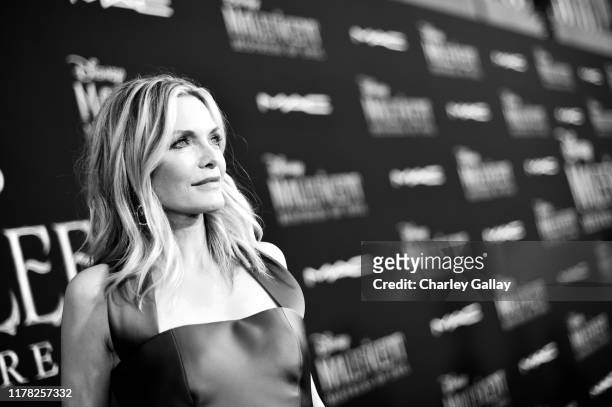 Actor Michelle Pfeiffer attends the World Premiere of Disney’s "Maleficent: Mistress of Evil" at the El Capitan Theatre on September 30, 2019 in...