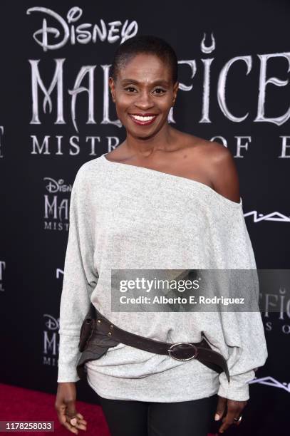 Adina Porter attends the World Premiere of Disney’s "Maleficent: Mistress of Evil" at the El Capitan Theatre on September 30, 2019 in Hollywood,...