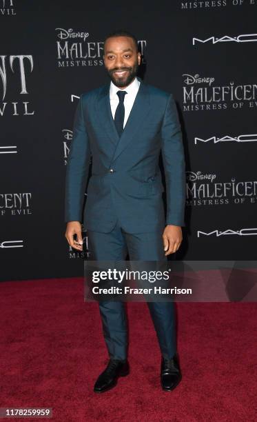 Chiwetel Ejiofor attends the World Premiere Of Disney's “Maleficent: Mistress Of Evil" - Red Carpet at El Capitan Theatre on September 30, 2019 in...