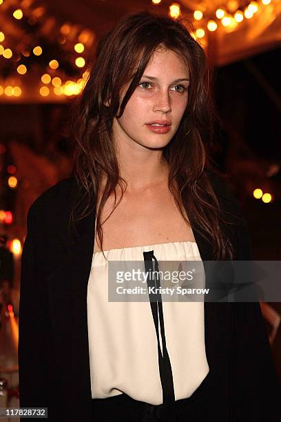 Marine Vacth attends the Chanel Resort dinner for the launch of Chanel's latest Cruise Collection 2012 on May 8, 2011 in Cap d'Antibes, France.