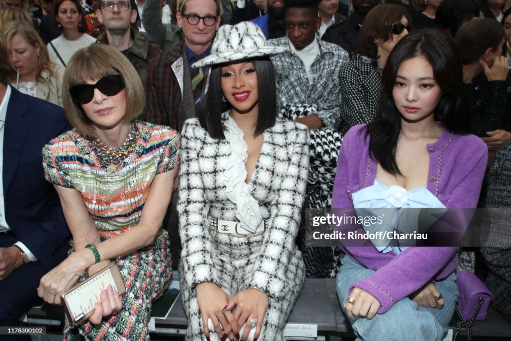 Chanel : Front Row - Paris Fashion Week - Womenswear Spring Summer 2020