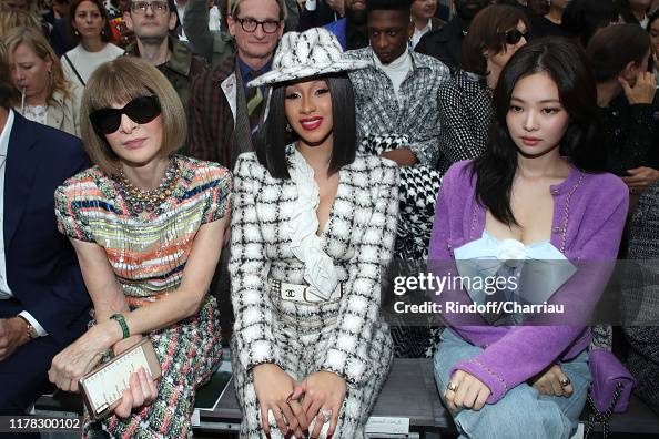 Chanel : Front Row - Paris Fashion Week - Womenswear Spring Summer 2020 Chanel : Front Row - Paris Fashion Week - Womenswear Spring Summer 2020