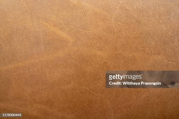 genuine leather scratched texture - 咖啡色 個照片及圖片檔