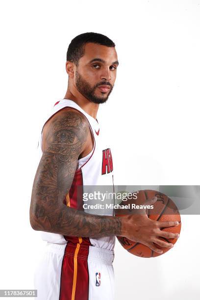 Mychal Mulder of the Miami Heat poses for a portrait during media day at American Airlines Arena on September 30, 2019 in Miami, Florida. NOTE TO...