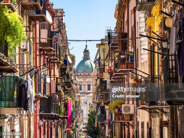 san matteo church - palermo - palermo stock pictures, royalty-free photos & images