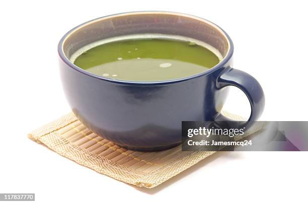 matcha/maccha green tea - japanese tea stock pictures, royalty-free photos & images