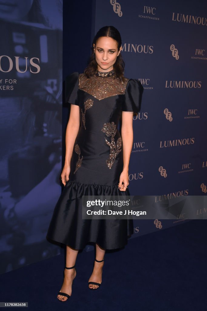 Tuppence Middleton attends the BFI Luminous Fundraising Gala at The