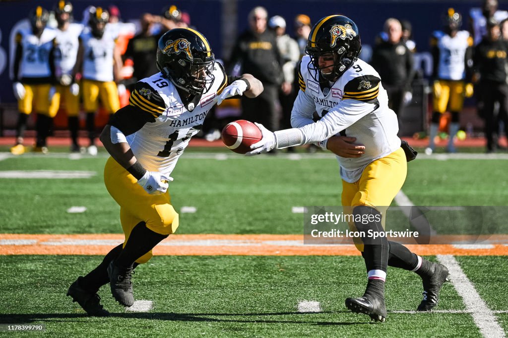 CFL: OCT 26 Hamilton Tiger-Cats at Montreal Alouettes