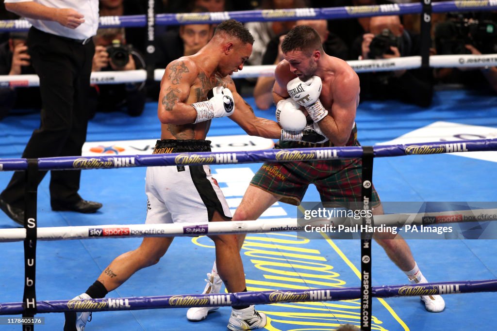 O2 Boxing 403 Stand Josh Taylor and Regis Prograis during the super-lightweight... News ...