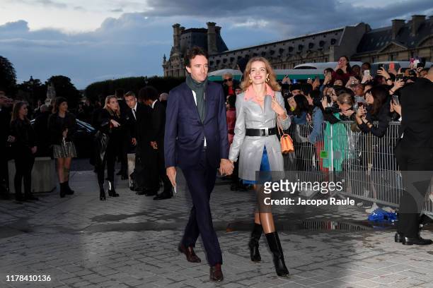 Antoine Arnault and Natalia Vodianova attend the Louis Vuitton Womenswear Spring/Summer 2020 show as part of Paris Fashion Week on October 01, 2019...