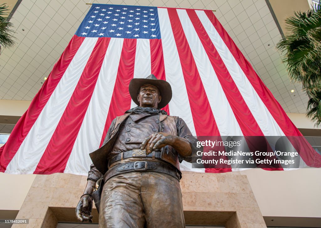 John Wayne Airport Statue