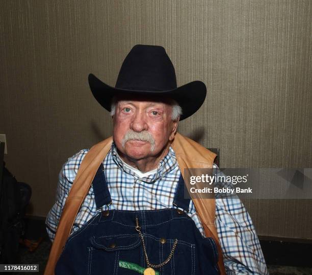 Wilford Brimley attends the Chiller Theatre Expo Fall 2019 at Parsippany Hilton on October 25, 2019 in Parsippany, New Jersey.
