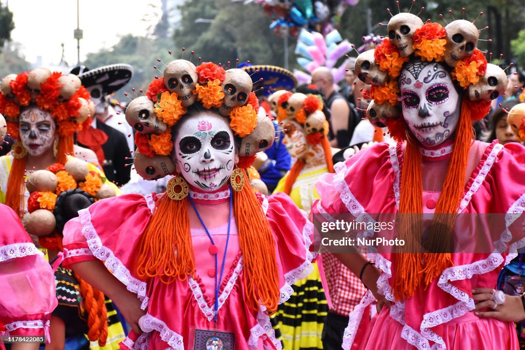 Day Of The Dead  With Catrinas Parade