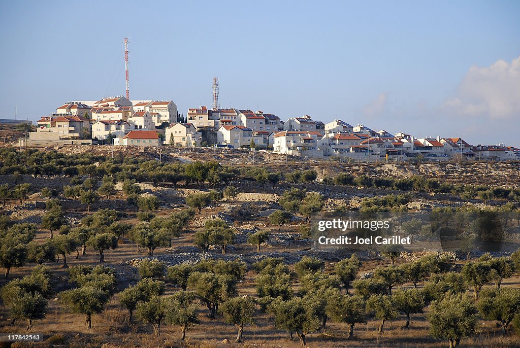 Israeli settlement of Gilo in West Bank
