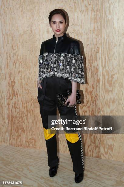 Rainie Yang attends the Louis Vuitton Womenswear Spring/Summer 2020 show as part of Paris Fashion Week on October 01, 2019 in Paris, France.