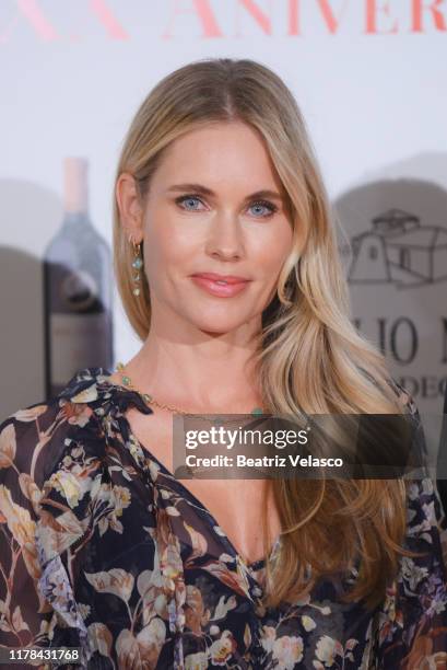 Attends "Malleolus by Emilio Toro Wineries" 20th anniversary party on October 01, 2019 in Madrid, Spain.