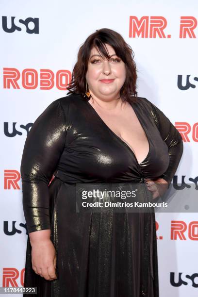 Ashlie Atkinson attends the "Mr. Robot" Season 4 Premiere on October 01, 2019 in New York City.