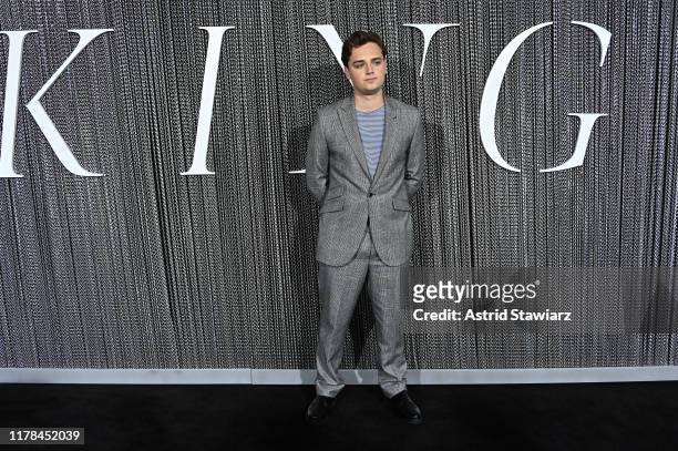Dean- Charles Chapman attends "The King" New York Premiere at SVA Theater on October 01, 2019 in New York City.