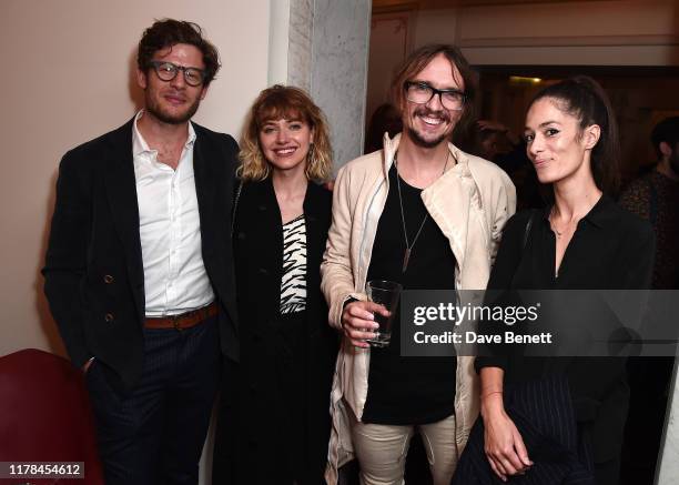 James Norton, Imogen Poots, Justin Hawkins attend the English National Opera's opening night of the season featuring a performance of "Orpheus and...