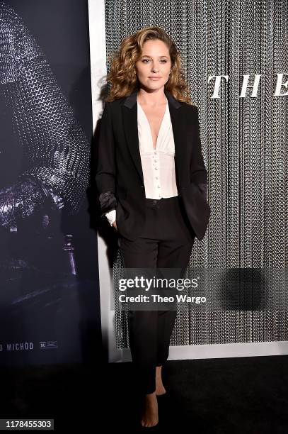 Margarita Levieva attends "The King" New York Premiere at SVA Theater on October 01, 2019 in New York City.