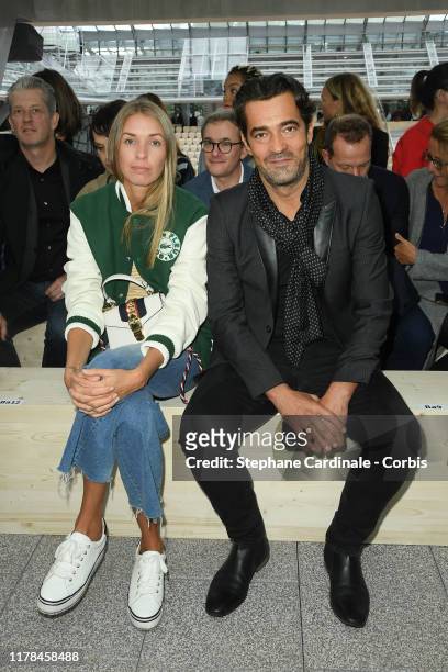 Of Lacoste Thierry Guibert and Dana Dwyer attend the Lacoste Womenswear Spring/Summer 2020 show as part of Paris Fashion Week on October 01, 2019 in...