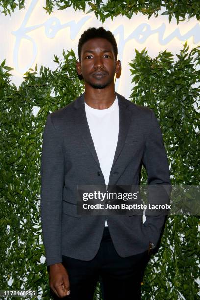 Mamoudou Athie attends the "Sorry For Your Loss" season 2 premiere event at NeueHouse Los Angeles on October 01, 2019 in Hollywood, California.