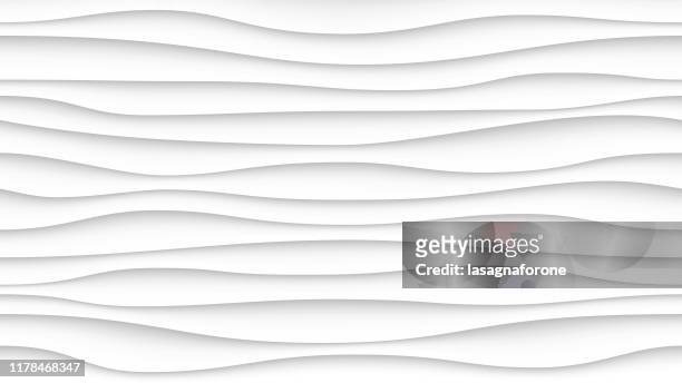 seamless wave pattern vector background - multi layered effect stock illustrations
