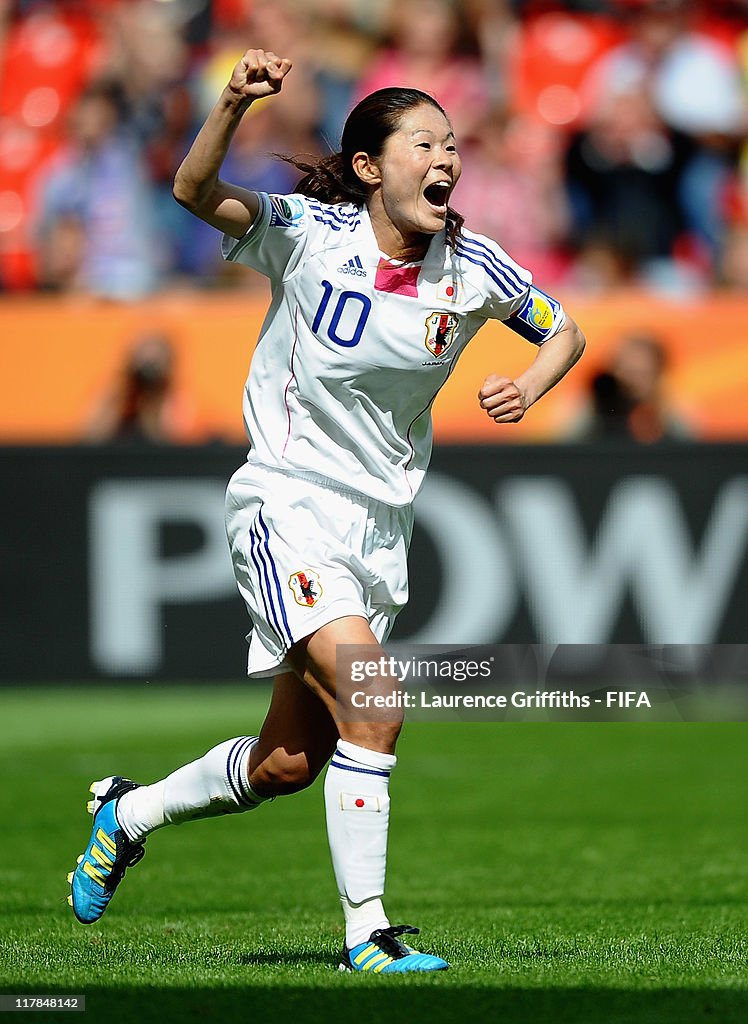 Japan v Mexico: Group B - FIFA Women's World Cup 2011