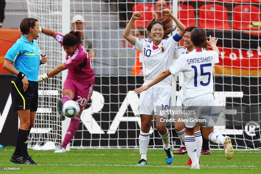 Japan v Mexico: Group B - FIFA Women's World Cup 2011