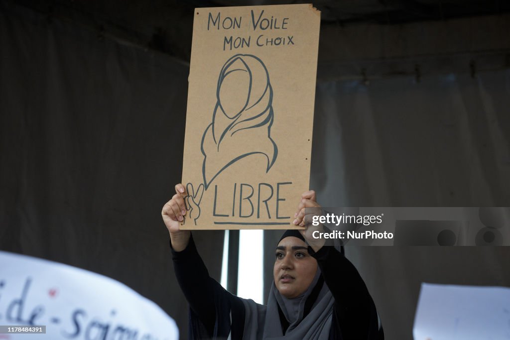 Rally Against Islamophobia In Toulouse