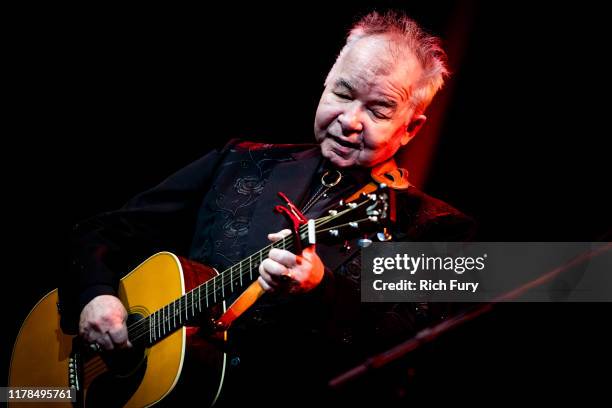 John Prine performs at John Anson Ford Amphitheatre on October 01, 2019 in Hollywood, California.